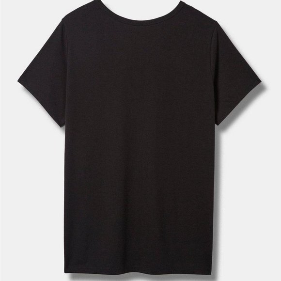 ❤️NWT VINTAGE TORRID TEE - NOT INTERESTED GRAPHIC - 100% COTTON - PLUS SIZE - Picture 3 of 13